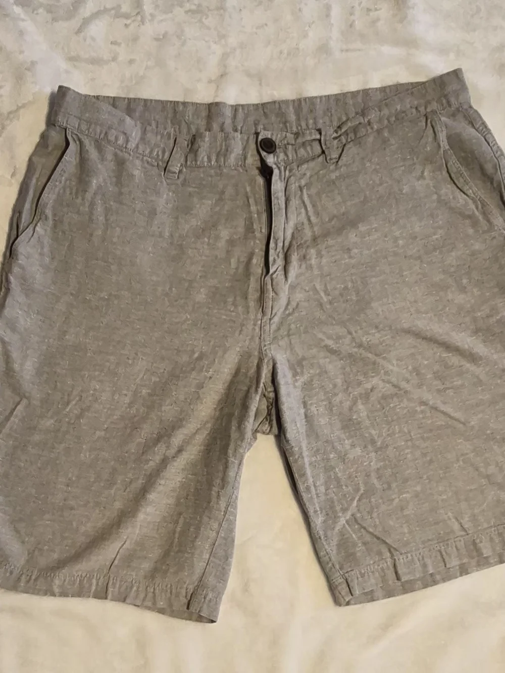 Patagonia Men's Light Gray Flat-Front Walkshorts
